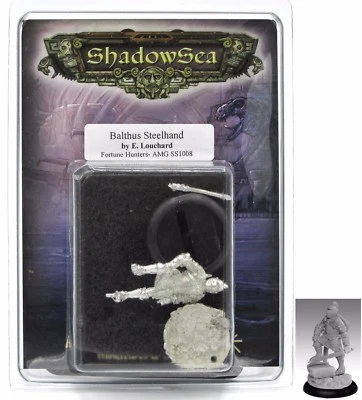 Shadowsea SS1008 Balthus Steelhand Fortune Hunters Mercenary Warrior Captain NIB - Image 1 of 3