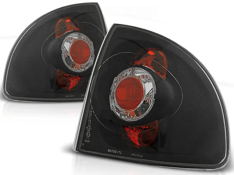 OPEL ASTRA F 1991 1992 1993 1994 1995 1996 1997 LTOP15 TAIL REAR LIGHTS BLACK - Image 1 of 1