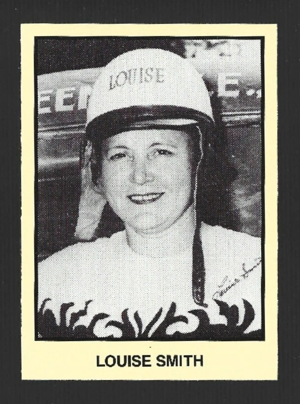 1989-90 TG RACING MASTERS of RACING WHITE GOLD LOUISE SMITH #169 - Image 1 of 1
