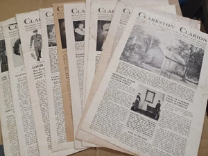 10 Issue Lot, Clarkston Clarion, Dekalb County Georgia Newspaper, History, 1944 - Picture 1 of 10