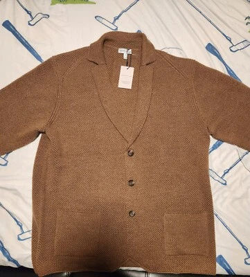 Cárdigan Peter Millar XL marrón para hombre Foto 1 de 4