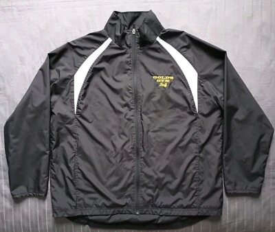 Golds Gym Staff 夹克女式 XL Charles River 服装黑色复古 — 第 1/4 张图片