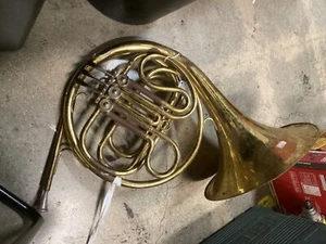 Pan American French Horn Elkhart - Gold Brass - Picture 1 of 8