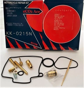 KAWASAKI KX125 KEYSTER CARBURETOR REBUILD REPAIR KIT 2003 - 2004 - Picture 1 of 9