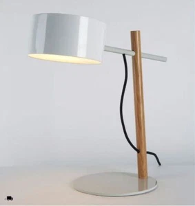 Roll & Hill Excel Desk Lamp White Oak 120V 19 x 11 inch - Picture 1 of 6