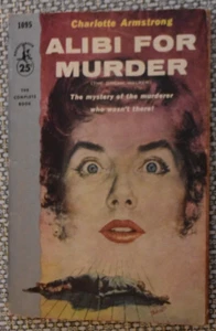VINTAGE Alibi For Murder (The Dream Walker) Charlotte Armstrong 1956 Crime - Picture 1 of 2