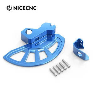 NICECNC Front Brake Disc Guard Fork Shoes Cover For Suzuki DR-Z400SM 2005-2024 - Picture 1 of 9