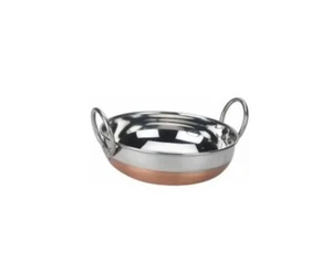 Kadai with Copper Bottom (3.5 L, Steel and Copper) - Picture 1 of 7