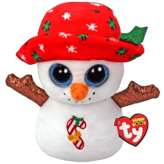 TY Beanie Boos "Brrnie" Schneemann ca. 15 cm