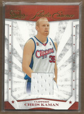 2009-10 Studio Essence Materials #7 Chris Kaman/149 Jersey - NM-MT