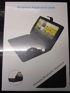 NEW Acer Iconia A200 PU Leather Bluetooth Removable Keyboard Carry Case/Stand - Picture 1 of 1
