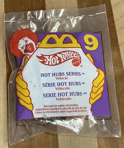 McDonalds Happy Meal Toy Hot Wheels #9 Hot Hubs Series 1995 - Picture 1 of 3