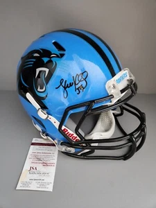 Luke Kuechly Panthers signiertes authentisches Pro Line Speed Spiel wie Helm JSA - Bild 1 von 15