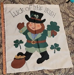 35 X 29 Yard Banner " Luck Of The Irish " - Picture 1 of 2