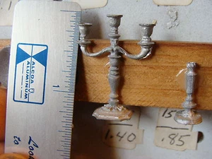 Vintage miniature LEAD figure: CANDELABRA - Picture 1 of 1