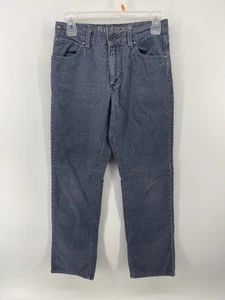 Tommy Hilfiger pantalone classico velluto a coste ragazza taglia 14 vita media blu misure 26X26 - Foto 1 di 11