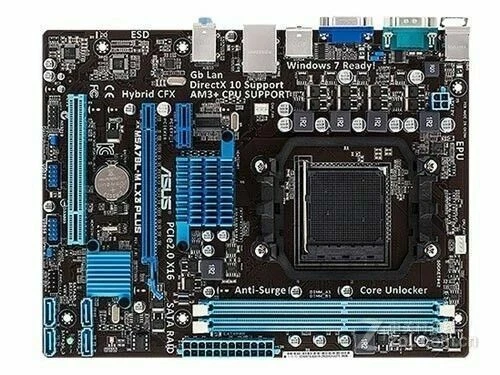 ASUS M5A78L-M LX3 PL AM3+ DDR3 MicroATX AMD 760G Motherboard Used - Image 1 of 1