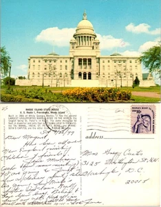 Rhode Island State House Postkarte - Providence historisches Wahrzeichen - Bild 1 von 1