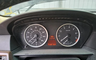 BMW 530I 2006-2007 VELOCÍMETRO / CUADRO DE INSTRUMENTOS MPH MERCADO DE EE. UU. 1740573 Foto 1 de 4
