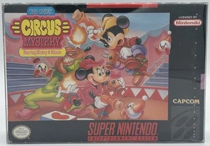 The Great Circus Mystery SNES Super Nintendo Complete In Box Starring Mickey - Picture 1 of 2