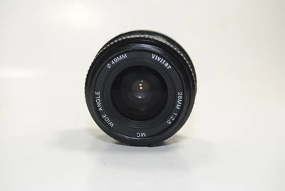 Lente gran angular de enfoque manual Vivitar MC 28 mm F2,8, montaje PK-A/R - Foto 1 de 4