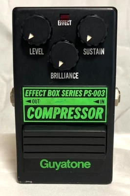 Pedal de efectos para guitarra compresor Guyatone PS-003 de colección envío gratuito desde Japón Foto 1 de 4