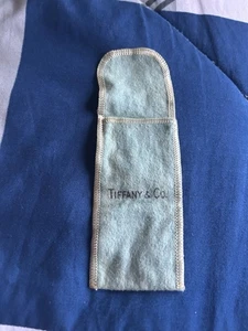 Tiffany & Co. 4" x 2" Vintage Anti Tarnish Jewelry Pouch - Picture 1 of 3