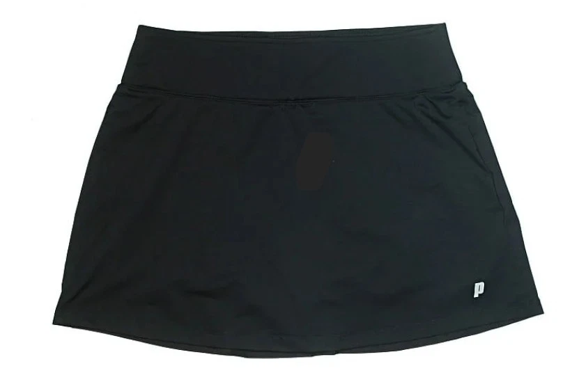 Saia de Tênis Prince Athletic Skort Feminina S Preta Roupa Ativa Roupa Esportiva Casual - Imagem 1 de 1