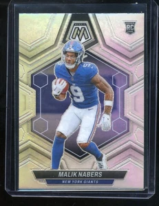 2024 Panini Mosaic - Rookies Malik Nabers #306 Silver Prizm (RC) - Bild 1 von 2