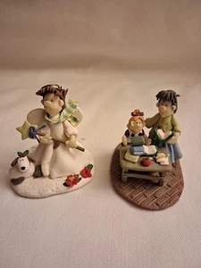 Figurine 1999 Coyne’s & Company Little Street collezione di due - Foto 1 di 6