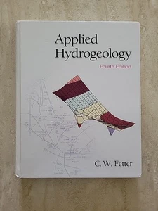 Applied Hydrogeology [4th Edition] [ Fetter, C. W. ] Used - Very Good W/ CD - Foto 1 di 7