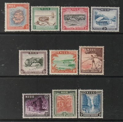 GEOVI NIUE 50 set superb nhm um  cat £22 Foto 1 de 2