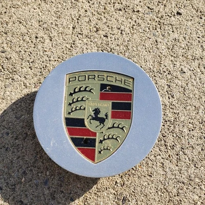 Tapacubos emblema tapa central rueda Porsche 9p1.601.147 Cayman Boxster Cayenne 911 Foto 1 de 4