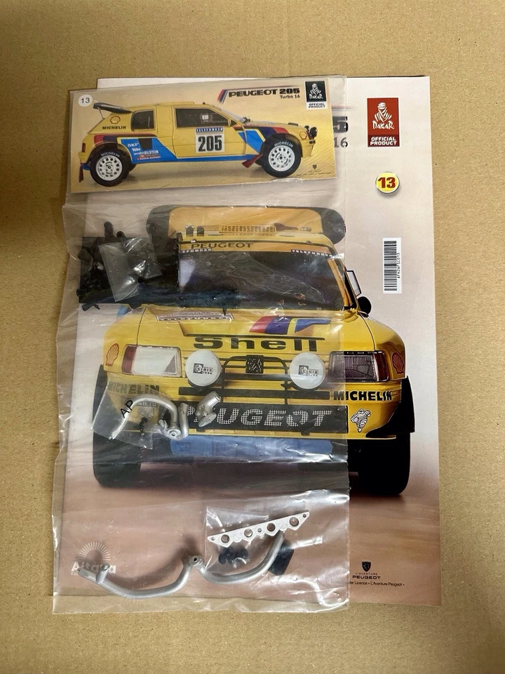 Peugeot 205 T16 Dakar Rally Altaya 1/8 N 13 - Immagine 1 di 1