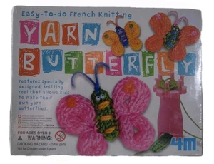 Nuevo kit mariposa hilo de tejer francés fácil 4M 2010 - Imagen 1 de 2