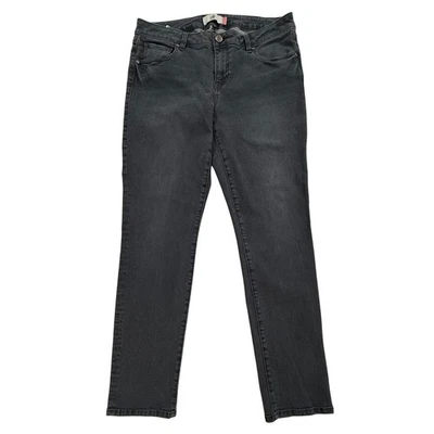 Cabi Jeans Slim Boyfriend Gray Wash Size 10 Cotton Blend Denim Style 3191 W358 - Image 1 of 4