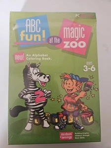 ABC Fun At The Magic Zoo PC Software Original Box Brand New Sealed - Picture 1 of 2