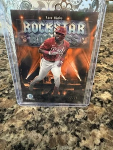 2025 Bowman Chrome Rece Hinds Rockstar Rookies #RR8 Orange #/25 - Picture 1 of 6