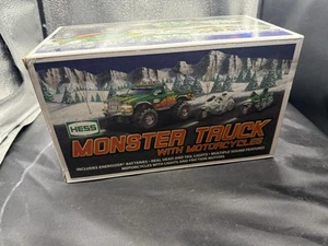 2007 Hess Toy Monster Truck With Motorcycles New NIB Estate Sale Item - Picture 1 of 1