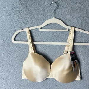 Bali Bra Womens 34C Beige Passion For Comfort Full-Figure Bra 3T62 NEW - Picture 1 of 8