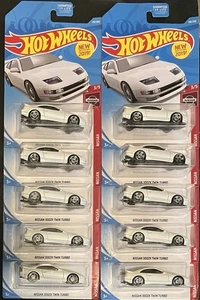 10x 2019 Hot Wheels Nissan 300ZX Twin Turbo White Nissan Series 3/5 110/250 Lot - Bild 1 von 1