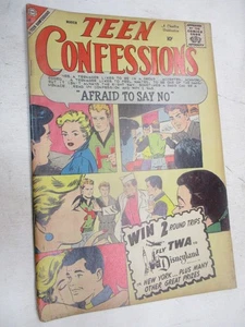 Teen Confessions #4 March 1960 VG- - Picture 1 of 6