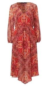 Sportsgirl Maxi Dress Longsleeve Size AU 10 US 6 - Picture 1 of 9