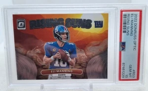 ELI MANNING 2022 DONRUSS OPTIC RISE SUNS #RS-3 PSA 10 - Imagen 1 de 5