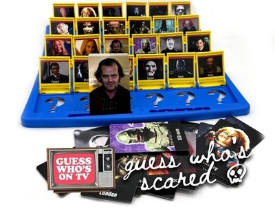 Guess Who Edición "Adivina quién tiene miedo" - Noche de juegos - Juego de mesa Foto 1 de 2