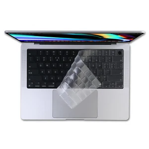 XSKN Ultra Thin TPU Keyboard Cover for 2021+ Macbook Pro 14.2/Macbook Pro 16.2 - Picture 1 of 5