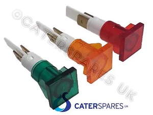 12MM Indikator Neon Lampe Mit Quadratisch Diamant Form Linse Kopf Grün Amber Rot - Imagen 1 de 4