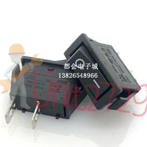 Interruptor basculante 2 piezas LECI RS606 16A 125/250VAC 2 pines 2 posiciones - Imagen 1 de 2