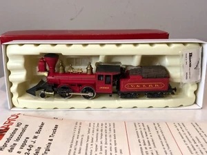 Rivarossi HO Scale 2-4-0 Virginia & Truckee Steam Locomotive Engine 1208 Bowker - Picture 1 of 8