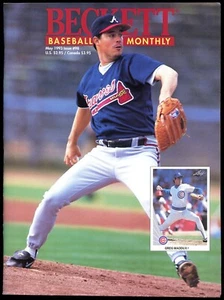 Greg Maddux May 1993 Beckett Baseball Monthly Magazine #98 (Maddux First Cover) - Picture 1 of 2